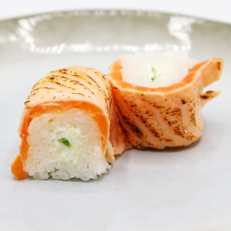 saumon-braisé-salmon-rolls-sushic-mauguio